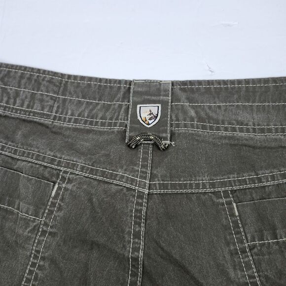 Kuhl Renegade Shorts Mens 36 Green Flat Front Vintage Patina Dye  Outdoor Hiking - Picture 7 of 13